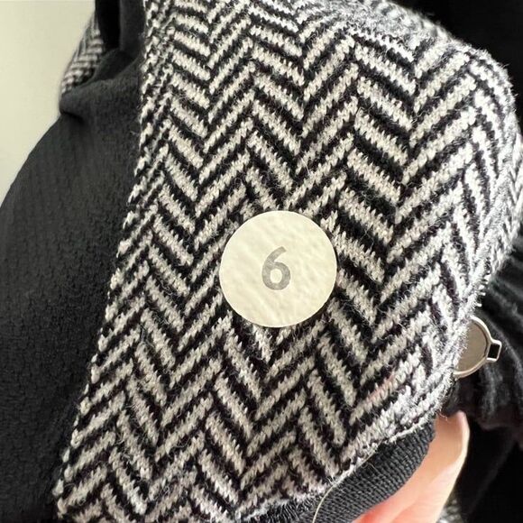 Womens Lululemon Think Fast Pullover Hoodie Herringbone size 6 - Picture 8 of 10